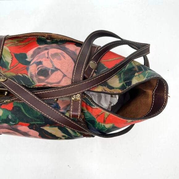 Patricia Nash women’s floral leather large  tote computer bag - Picture 11 of 16
